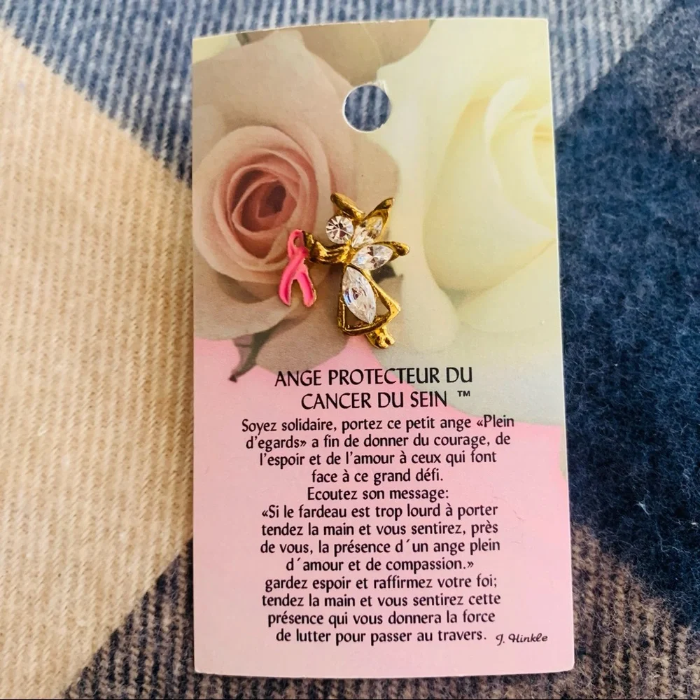 🌸 3/$30 🌸 Thoughtful Little Angels Protecteur Du Cancer Du Sein - Picture 1 of 4